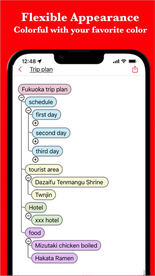 #3. BulletsMind - Simple Outliner (iOS) 由: YUKI TANAIKE