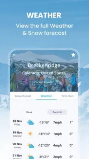 onthesnow ski & snow report iphone screenshot 3