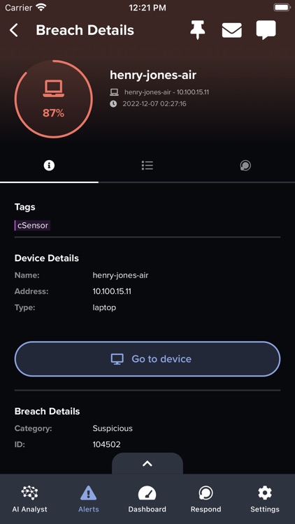 Darktrace screenshot-4