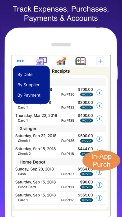 Invoice Jobs Screenshot