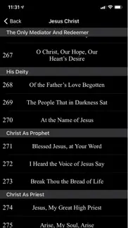 trinity psalter hymnal iphone screenshot 2