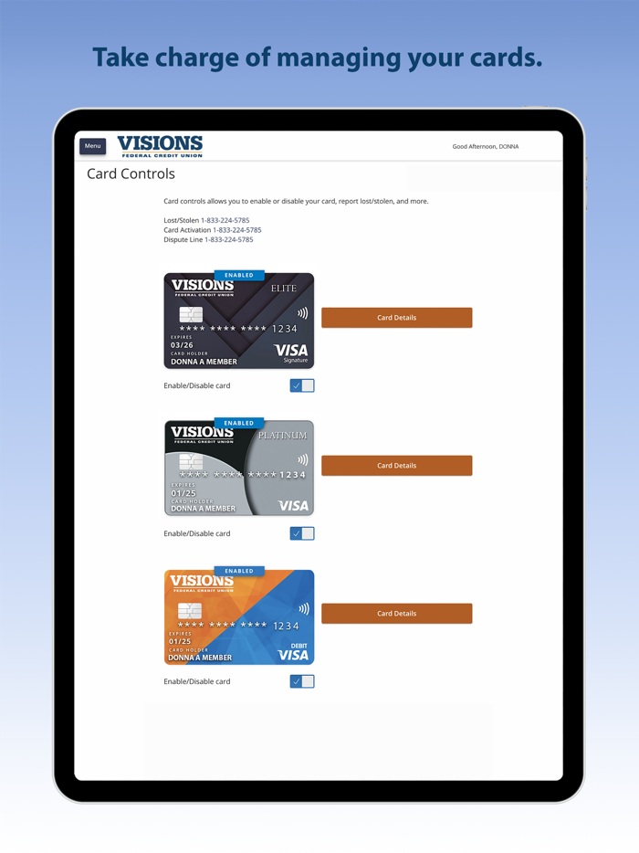 Visions FCU Mobile