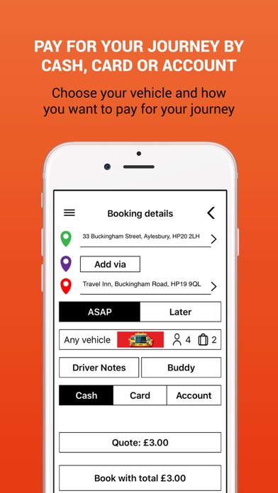 Falcon Taxis Aylesbury Screenshot
