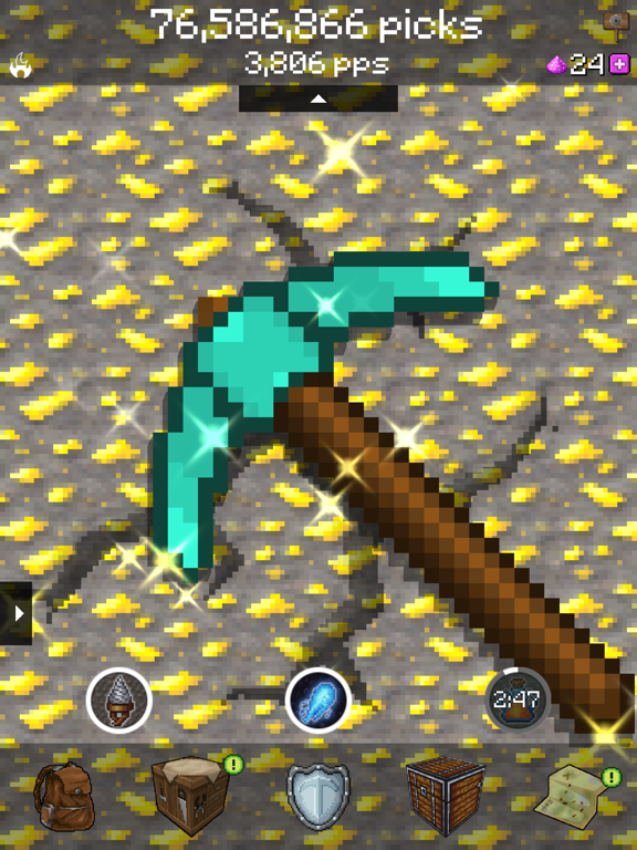 Screenshot #4 pour PickCrafter - Jeu Idle Craft