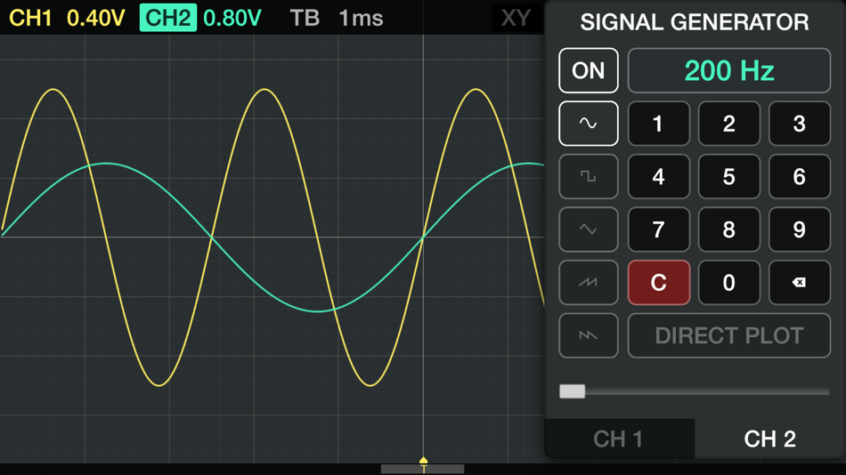 #2. Oscilloscope (iOS) 由: ONYX Apps