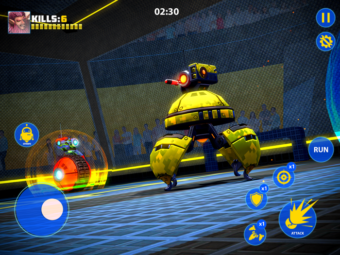 Robot Car Crash Battle Arena