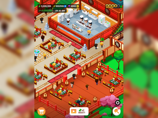 Idle Restaurant Tycoon: Empire iPad app afbeelding 6