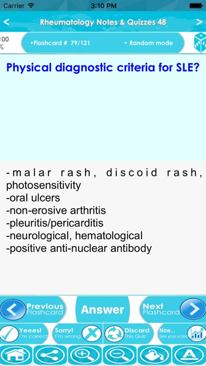 Rheumatology Exam Review App screenshot-3