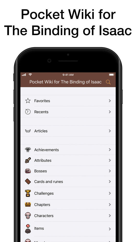 #1. PW for The Binding of Isaac (iOS) 由: Kateryna Momotova