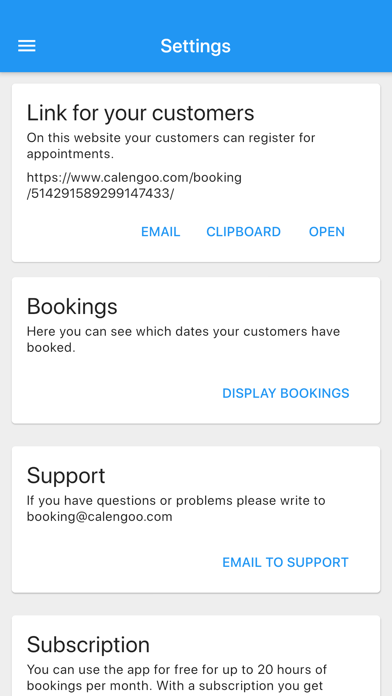 Appointment Booking System Screenshot