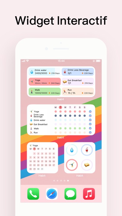 Screenshot #3 pour Habit Tracker - Agenda