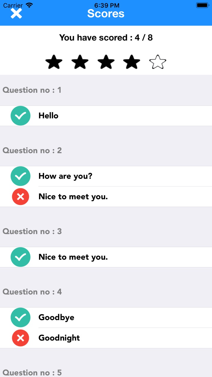 iPhone screenshot