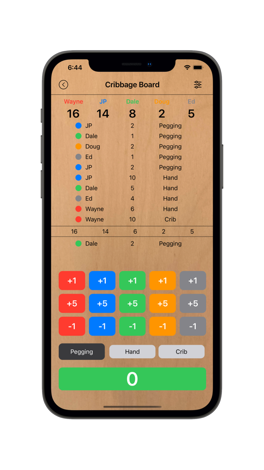 #3. Cribbage Board (iOS) 由: GlassFlag LLC