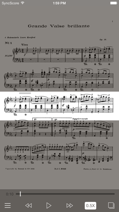 Screenshot #2 pour Chopin Works - SyncScore