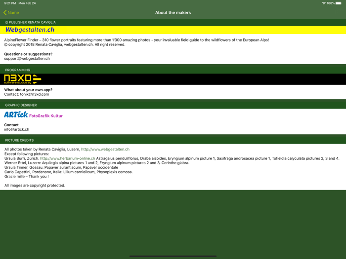 AlpineFlower Finder – Europe