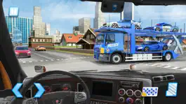 Game screenshot US City Police Car Transporter apk