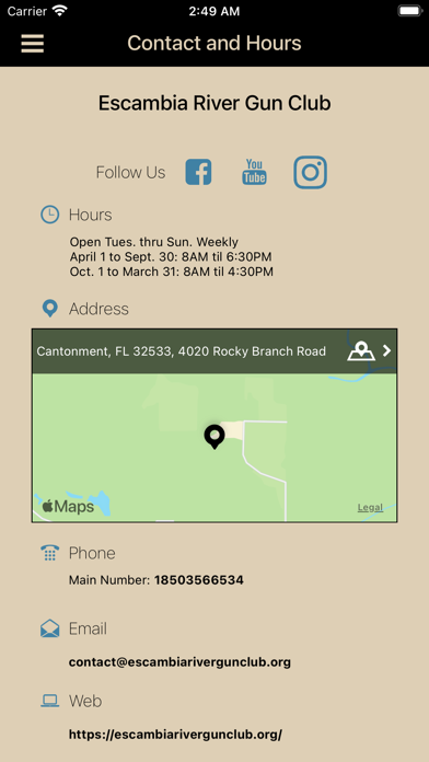 Escambia River Gun Club Screenshot