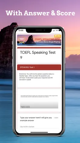 Game screenshot EZ Test - TOEFL® Speaking PRO hack