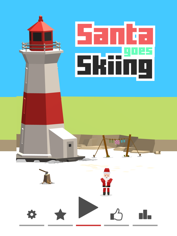 Screenshot #4 pour Santa goes Skiing