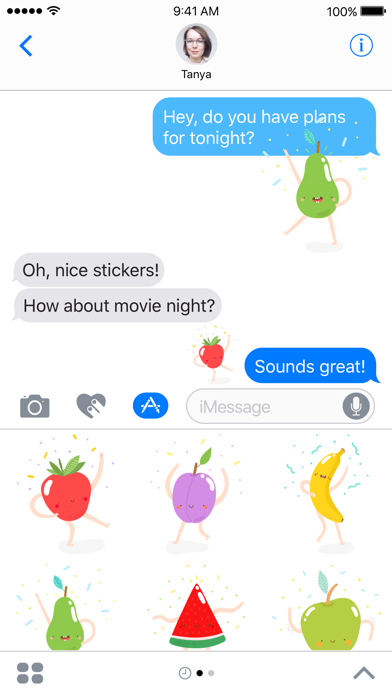 Dancing Fruits Screenshot