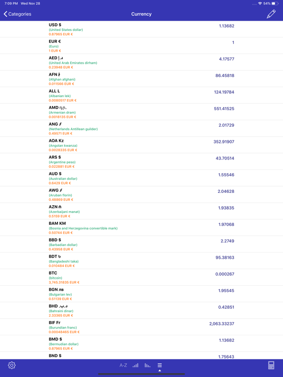 Screenshot #5 for Converter and Calculator Lite