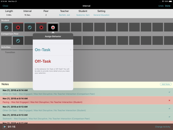 Screenshot #4 pour BehaviorSnap