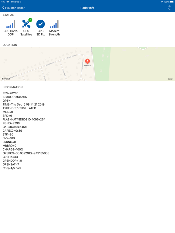 Houston Radar iPad screenshot 3 - Business app