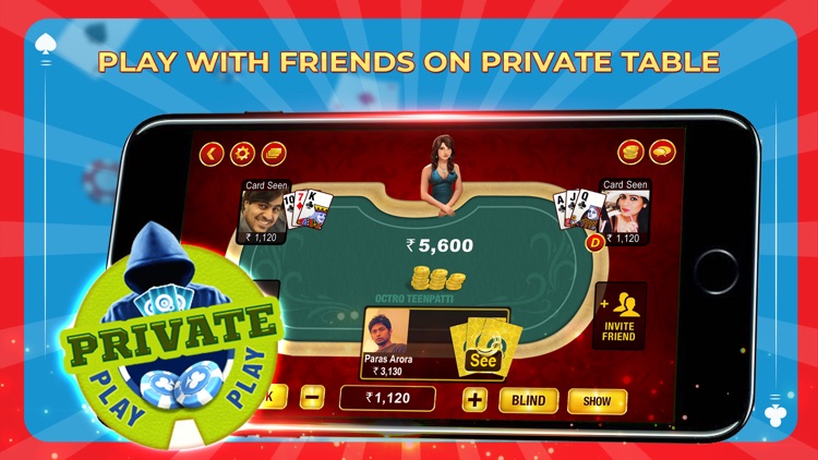 Teen Patti Octro 3 Patti Rummy