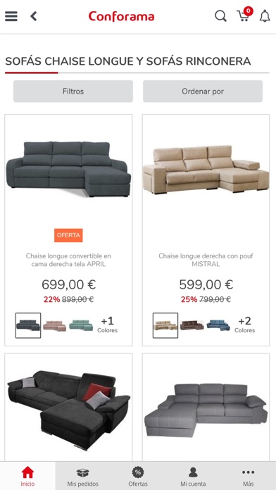 Conforama - Tu tienda online iPhone screenshot 4