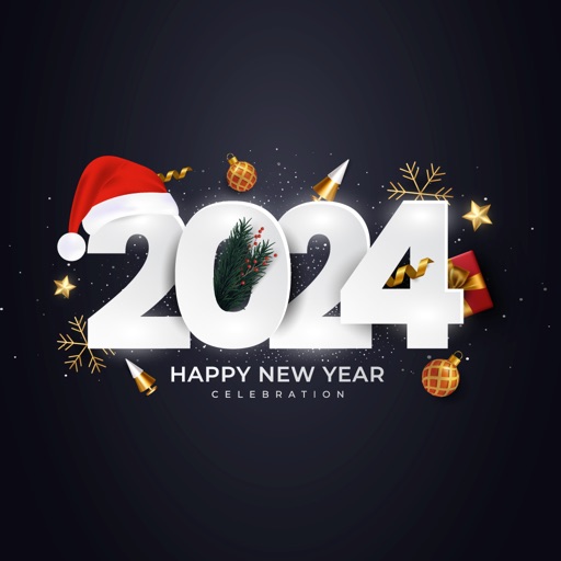 2024 - Happy New Year Sticker icon