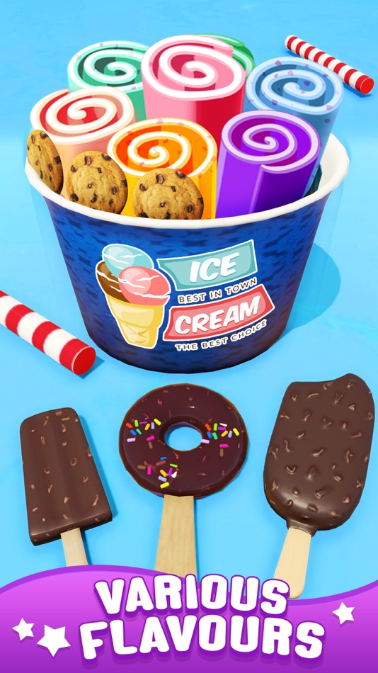 #3. Ice Cream Roll Maker Game (iOS) 由: Syed Ghazanfar
