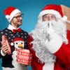 Selfie with Santa – Xmas Joke icon