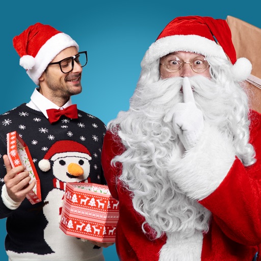 Selfie with Santa – Xmas Joke icon