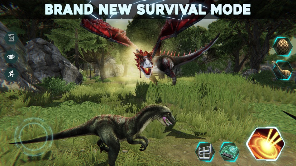 #5. Dino Tamers: Jurassic MMORPG (iOS) Bởi: AppForge Inc.
