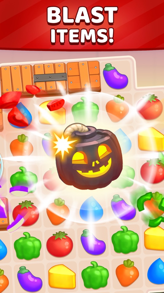 #2. Matching Madness: Match 3 Game (iOS) By: Tiny Tactics