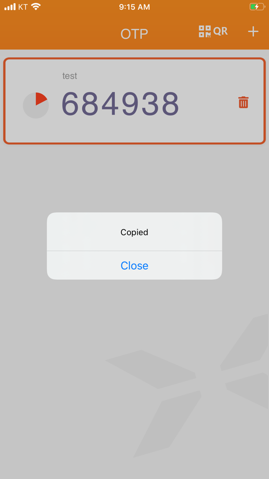 #5. AXGATE OTP (iOS) Podle: AXGATE Co., Ltd.