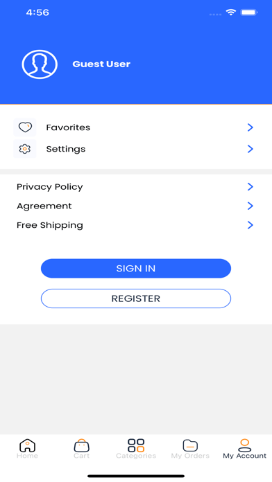 Shoppymore Customer Screenshot