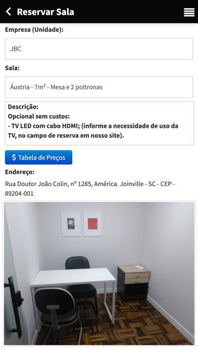 XYZ Coworking Screenshot
