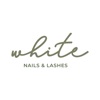 White nails lashes