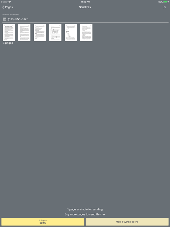 Fax with TurboFax iPad screenshot 5 - Business app