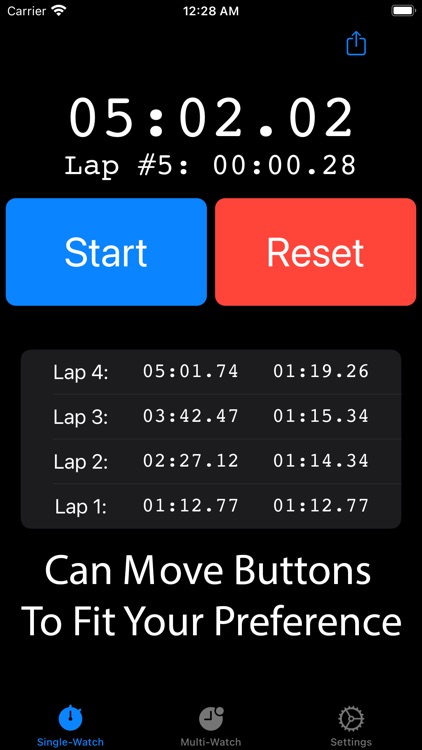 Simple Stop Watch Timer screenshot-6