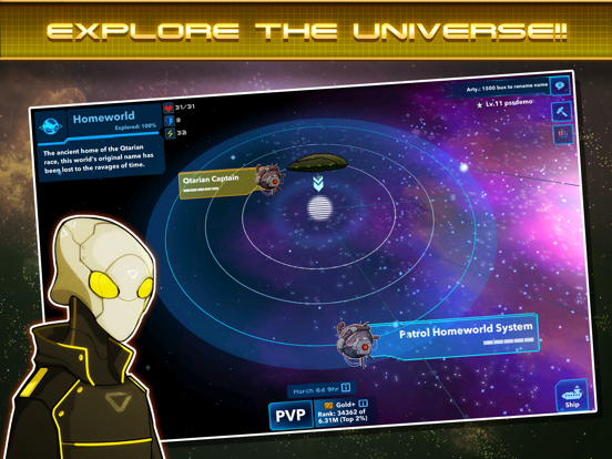 Pixel Starships™ Space MMORPG iPad app afbeelding 3