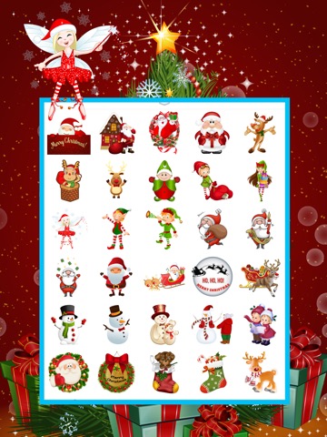Winter Merry Christmas Emojiのおすすめ画像2