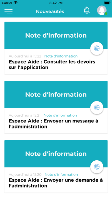 Screenshot #3 pour Ecole Les Oscars