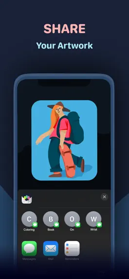 Game screenshot Coloring Watch hack