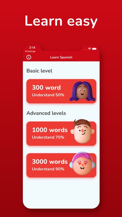 Learn Spanish: 3000 Wordsのおすすめ画像4