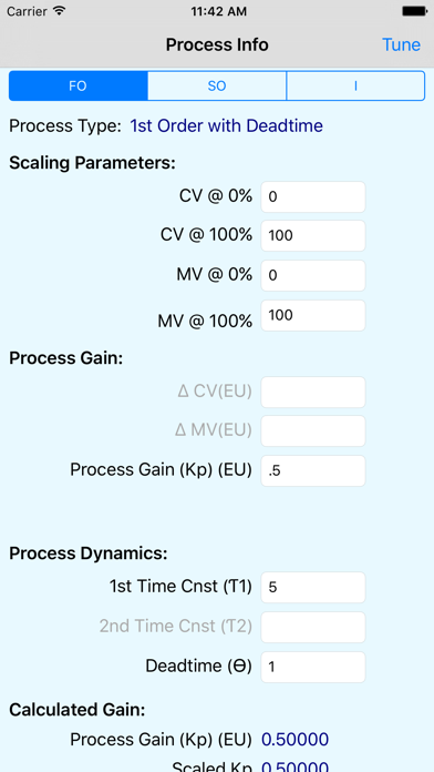 PIDTune Screenshot