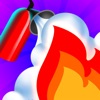 Fire idle: Firefighter play icon