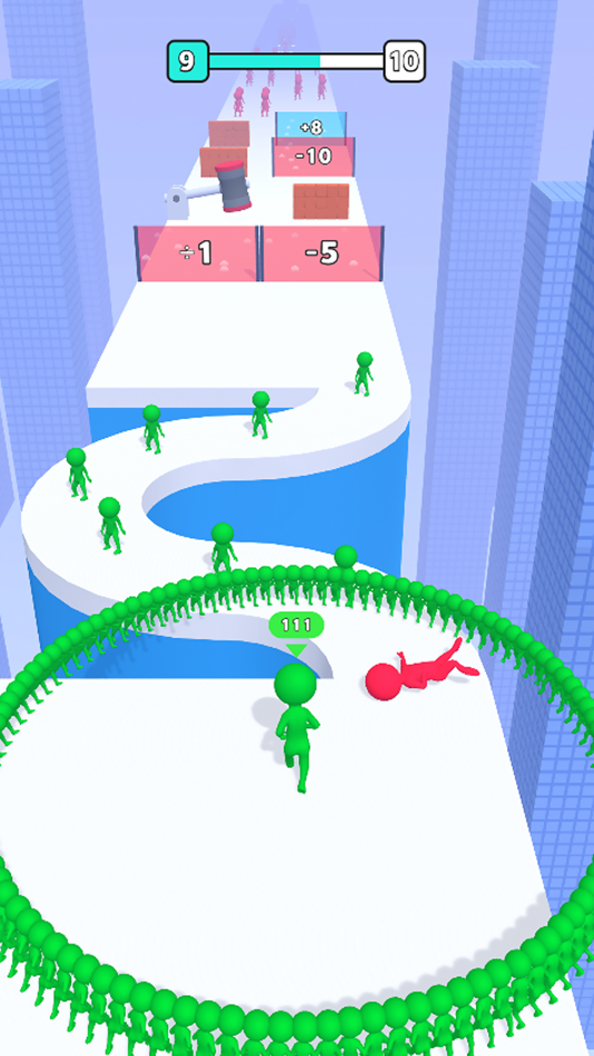 #4. Circles Run 3D (iOS) By: Fun Space Limited