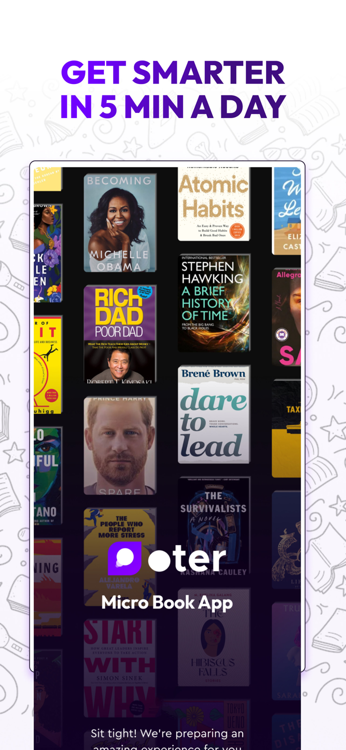 Oter - A micro book app